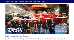 Desktop Screenshot of mclayboats.co.nz
